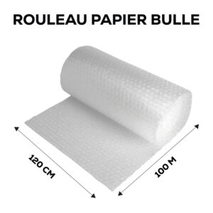 Rouleau De Film Bulle 120cm x 100 Mètres